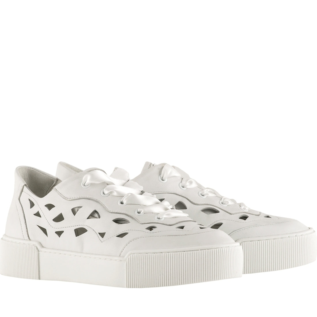 Hogl womens weiss anouk leisure trainers | Vilbury London