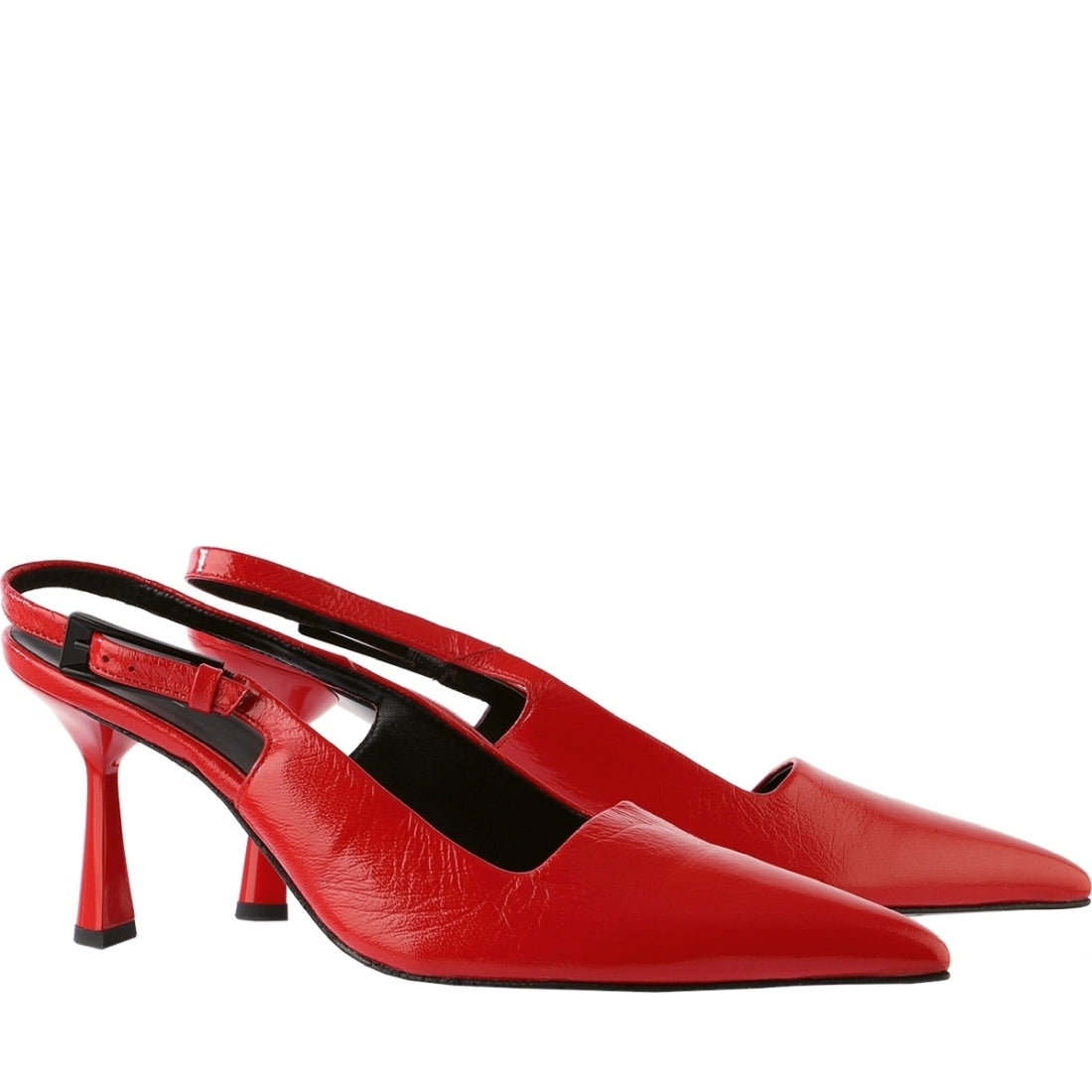 Hogl womens red ruby pumps | Vilbury London