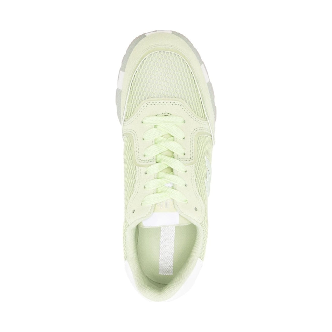 Liu Jo womens light green amazing 25 sneaker | Vilbury London