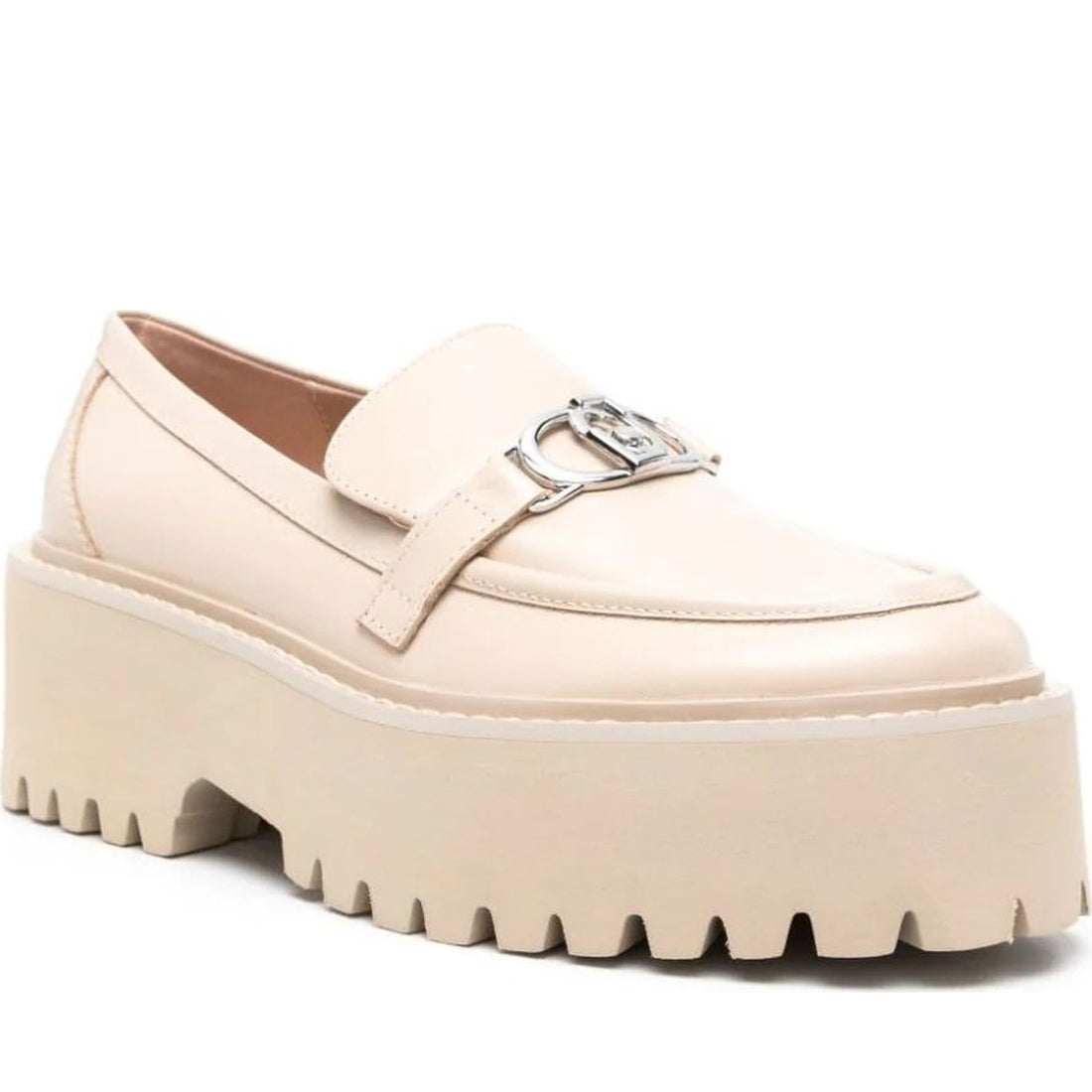 Liu Jo womens nude forty 01 mocassino | Vilbury London