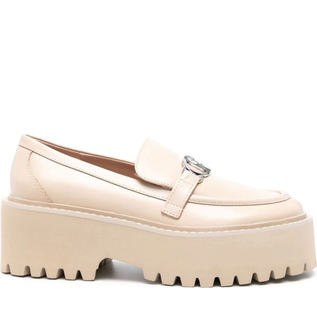 Liu Jo womens nude forty 01 mocassino | Vilbury London