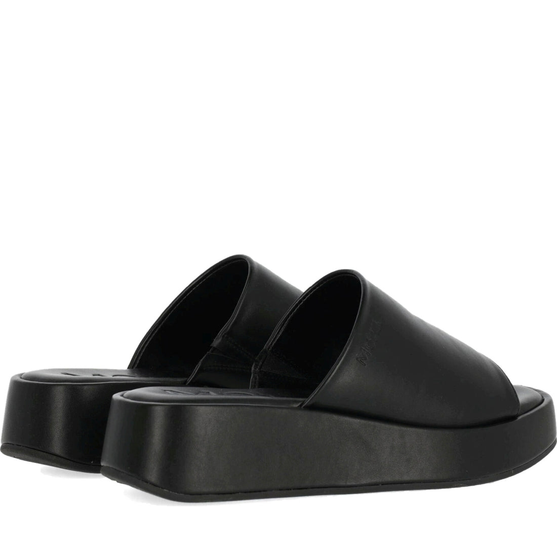 Mexx womens black nica slippers | Vilbury London