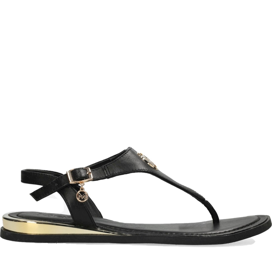 Mexx womens black nyobi sandals | Vilbury London