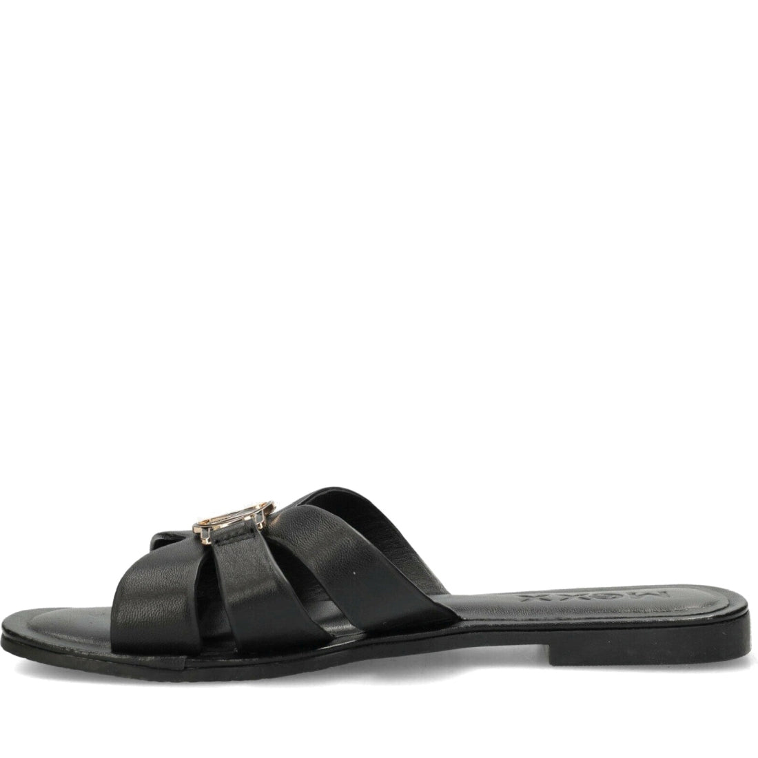 Mexx womens black nikki slippers | Vilbury London