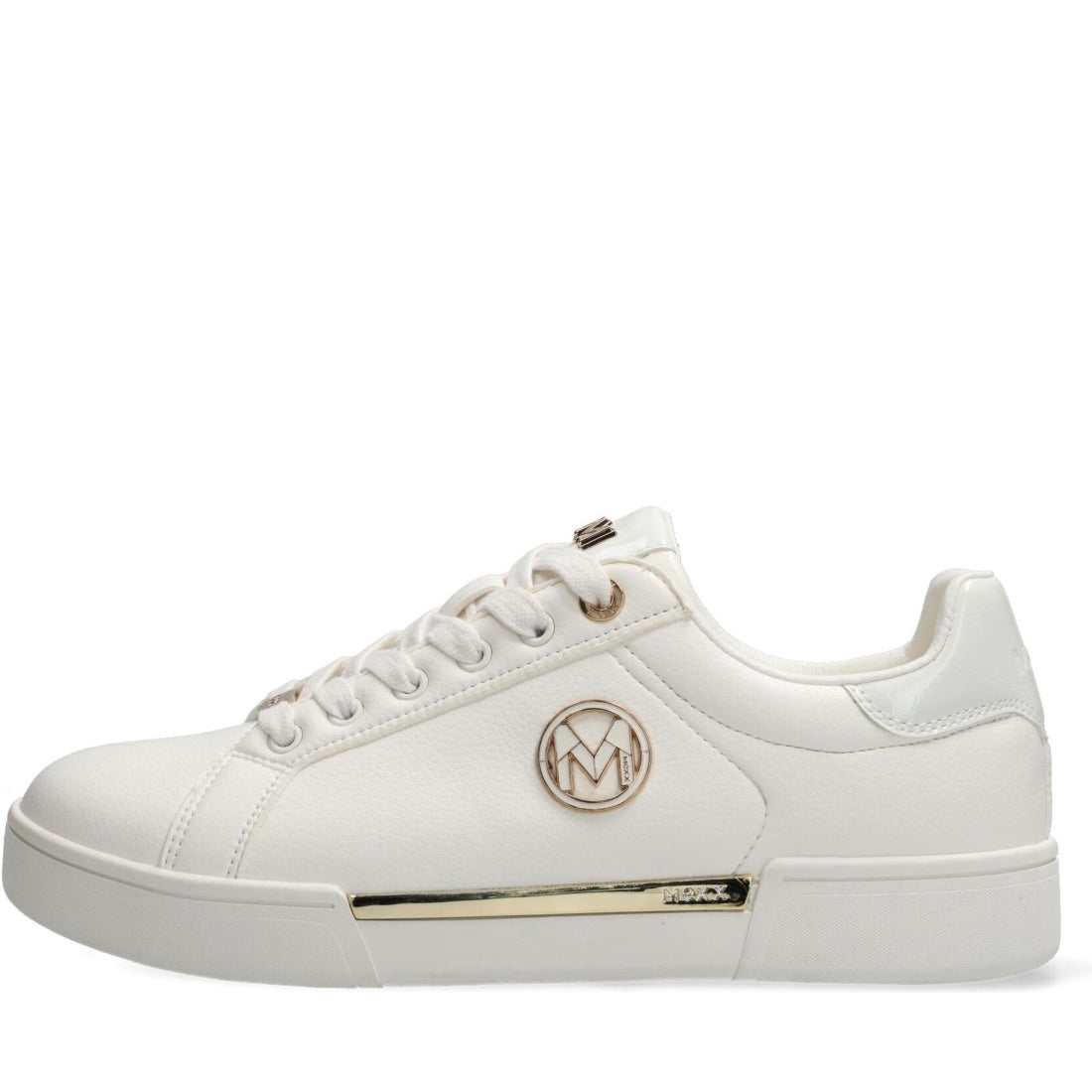 Mexx womens white helexx leisure trainers | Vilbury London