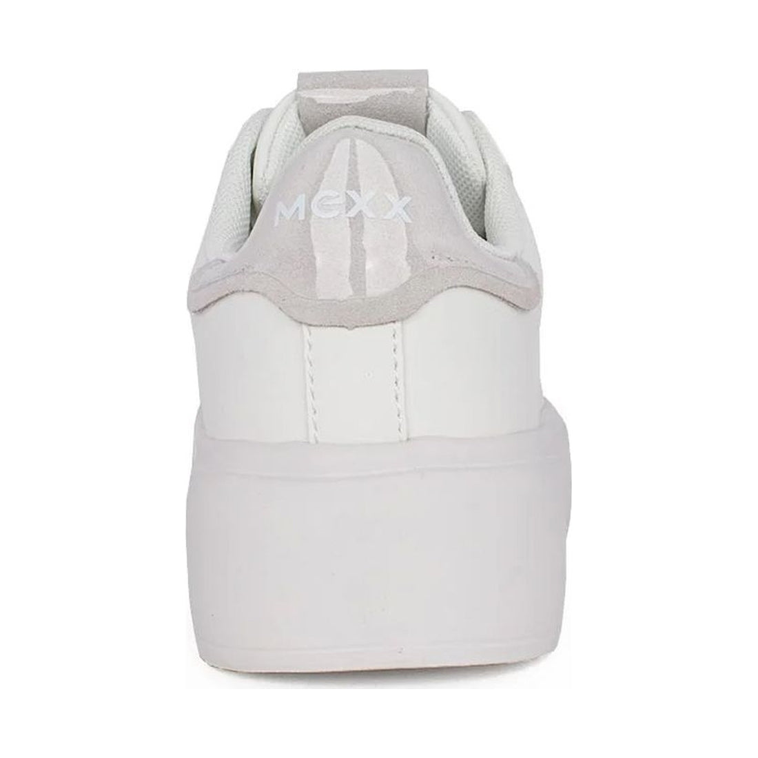 Mexx womens white nasra leisure trainers | Vilbury London