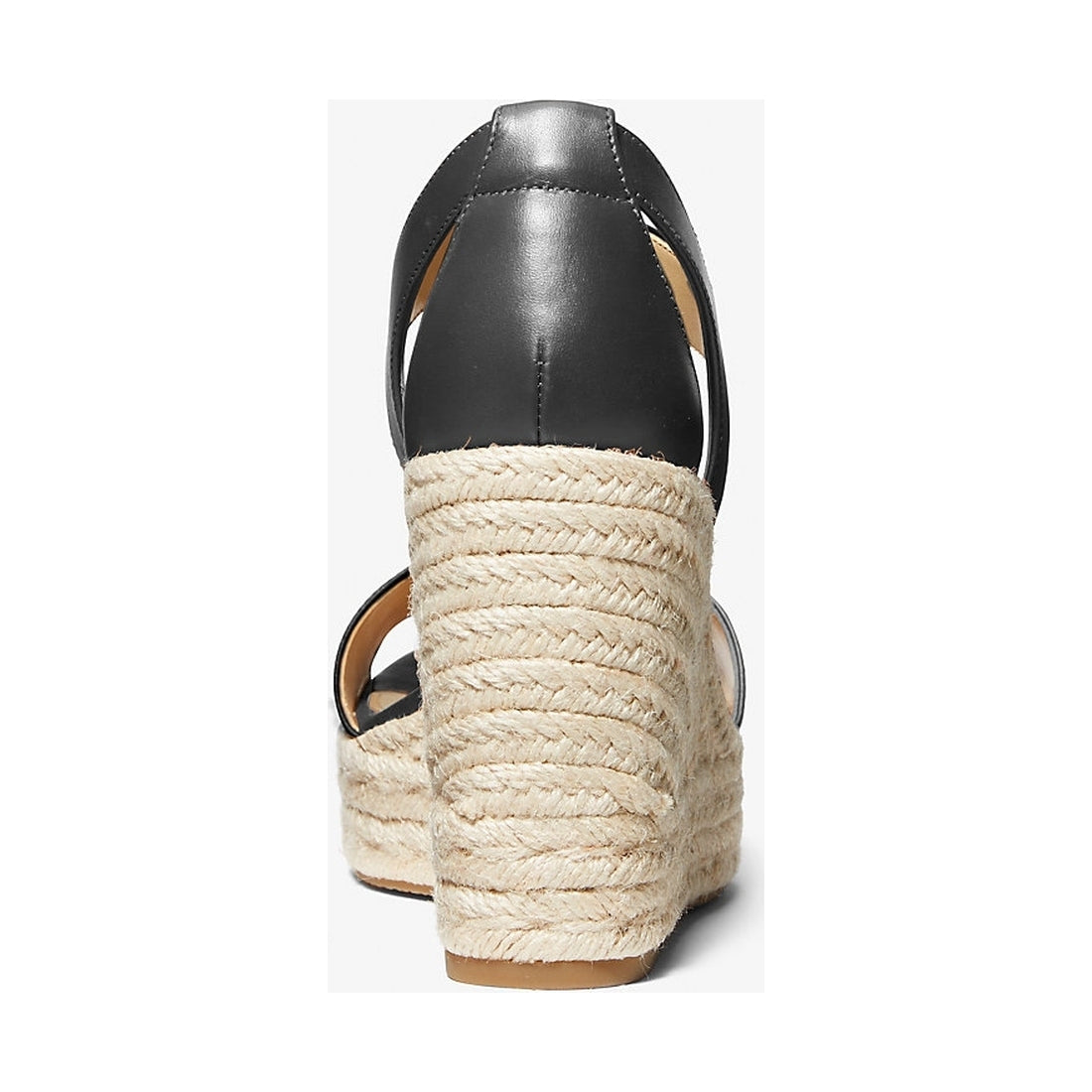 Michael Kors womens black berkley mid wedge sandals 40R4BRMS1L-001