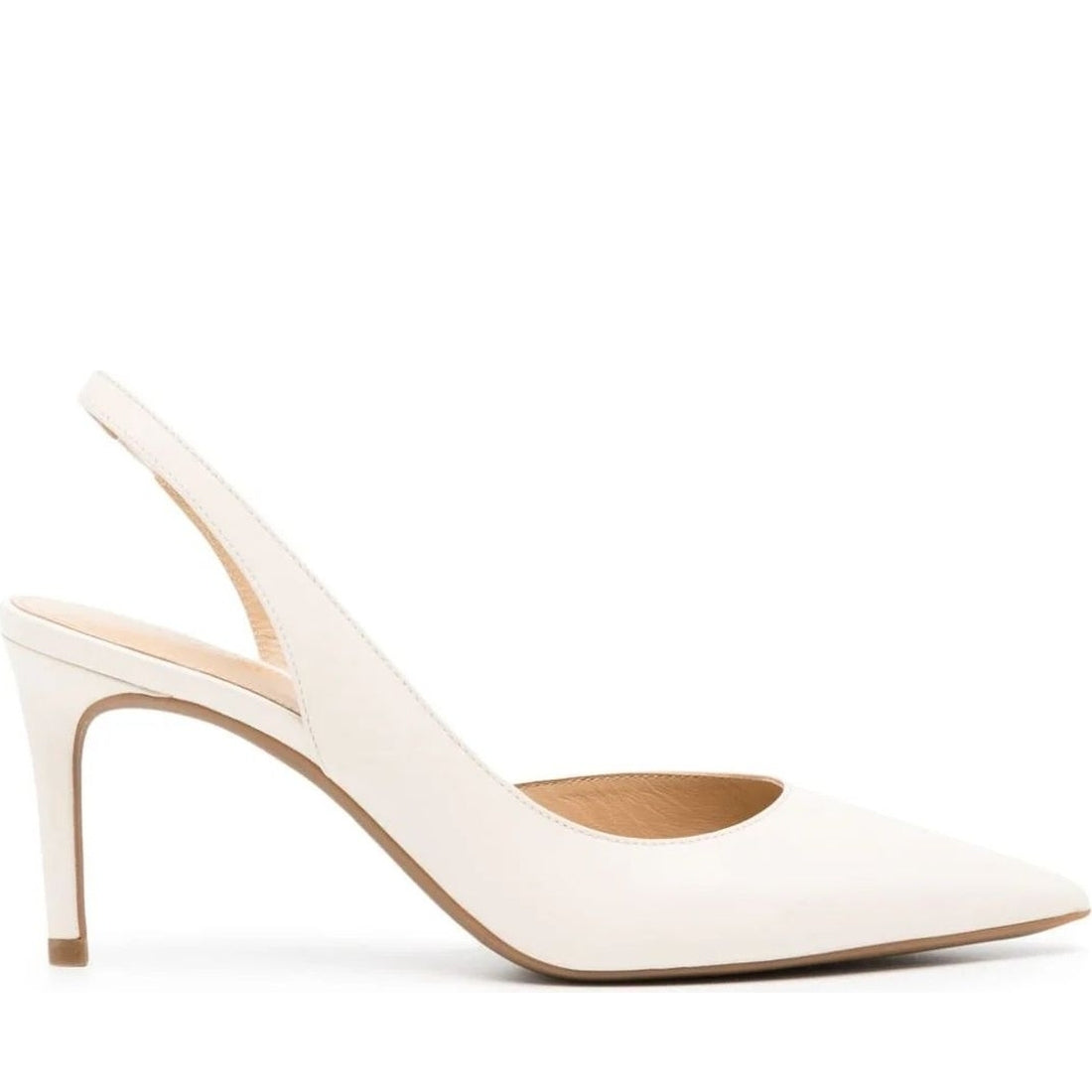 Michael Kors womens lt cream alina flex sling pump | Vilbury London