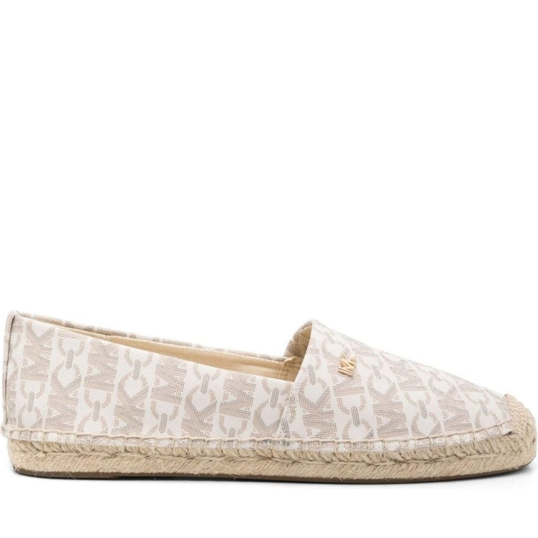 Michael Kors womens vanilla kendrick slip on espadrilles | Vilbury London