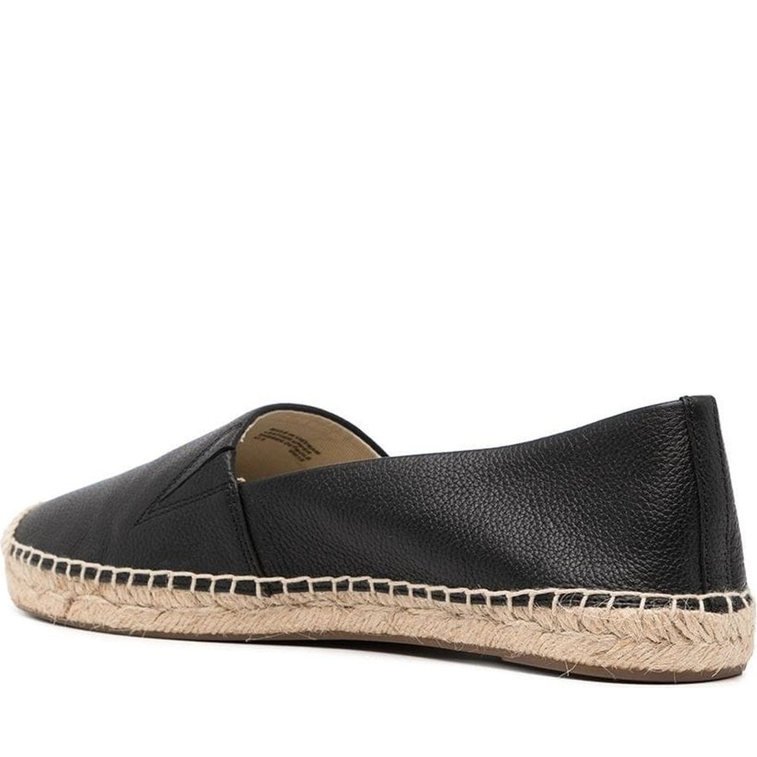 Michael Kors womens black kendrick slip on espadrilles | Vilbury London