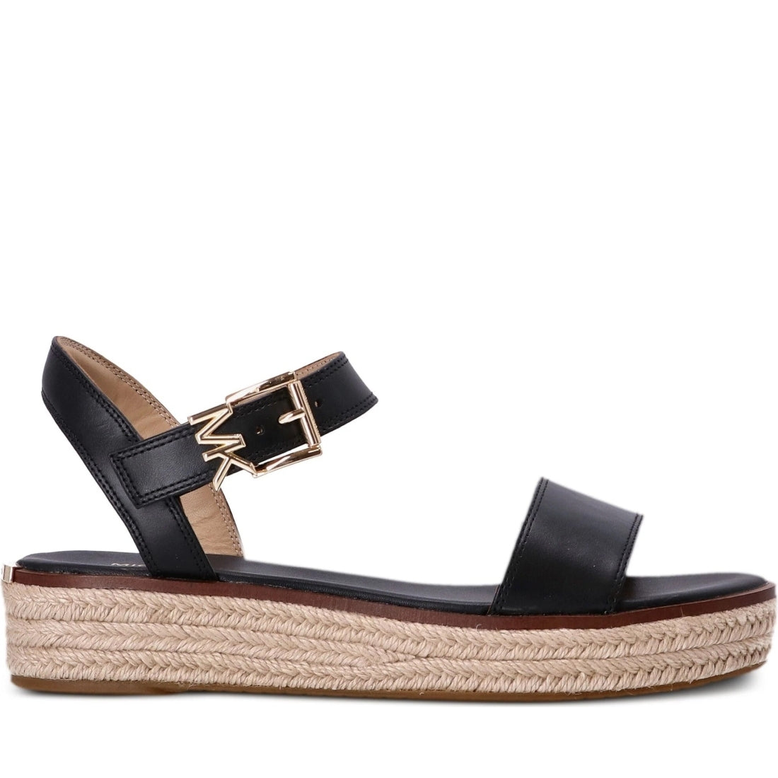 Michael Kors womens black richie espadrille | Vilbury London