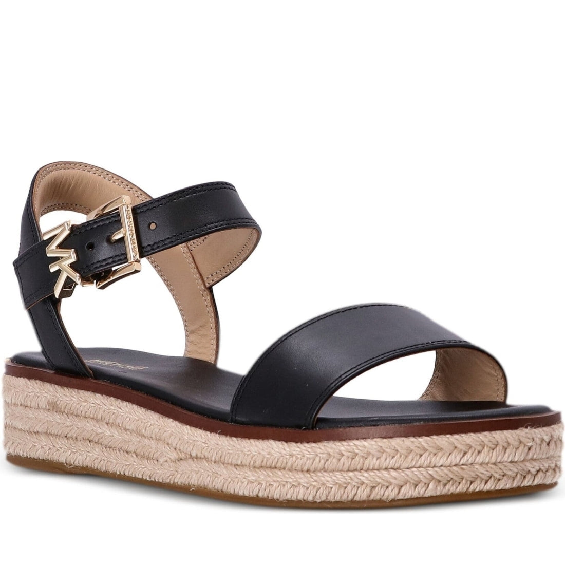 Michael Kors womens black richie espadrille | Vilbury London