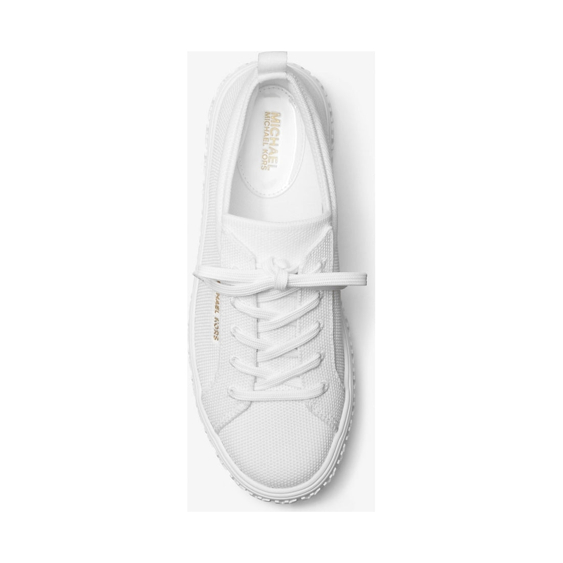 grove knit lace up trainers