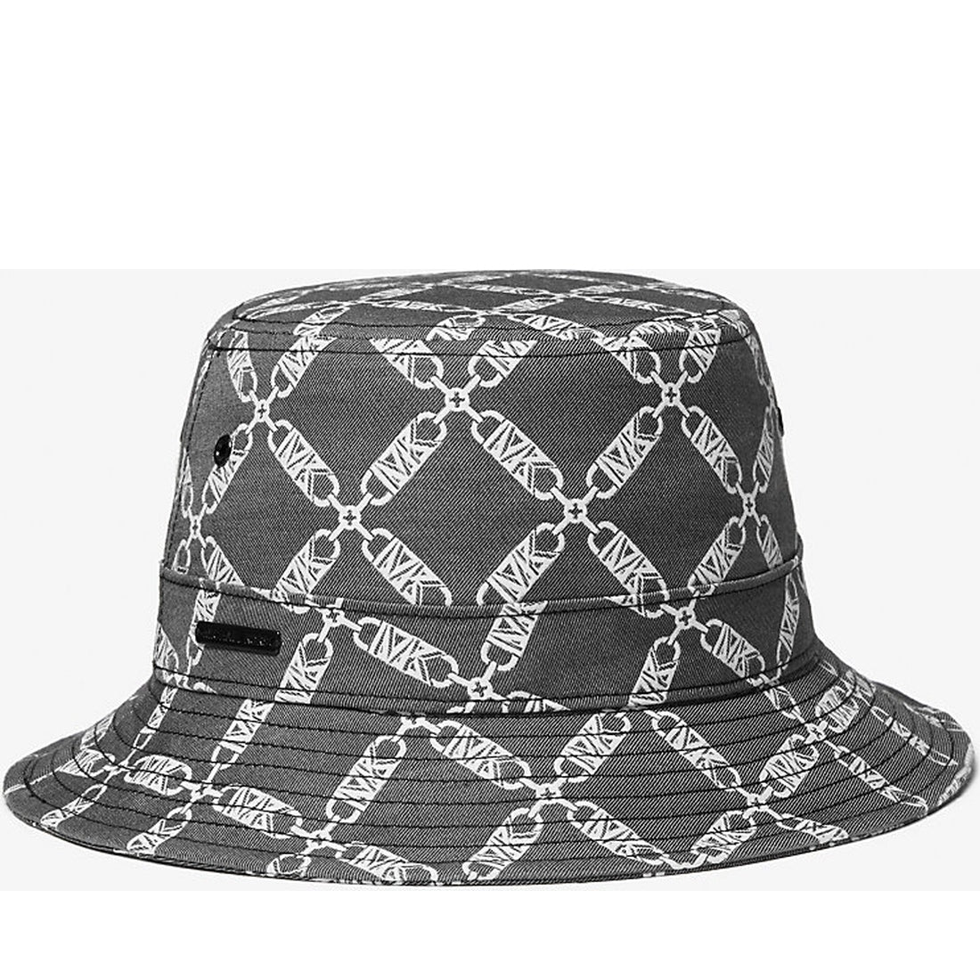 mk logo print bucket hat