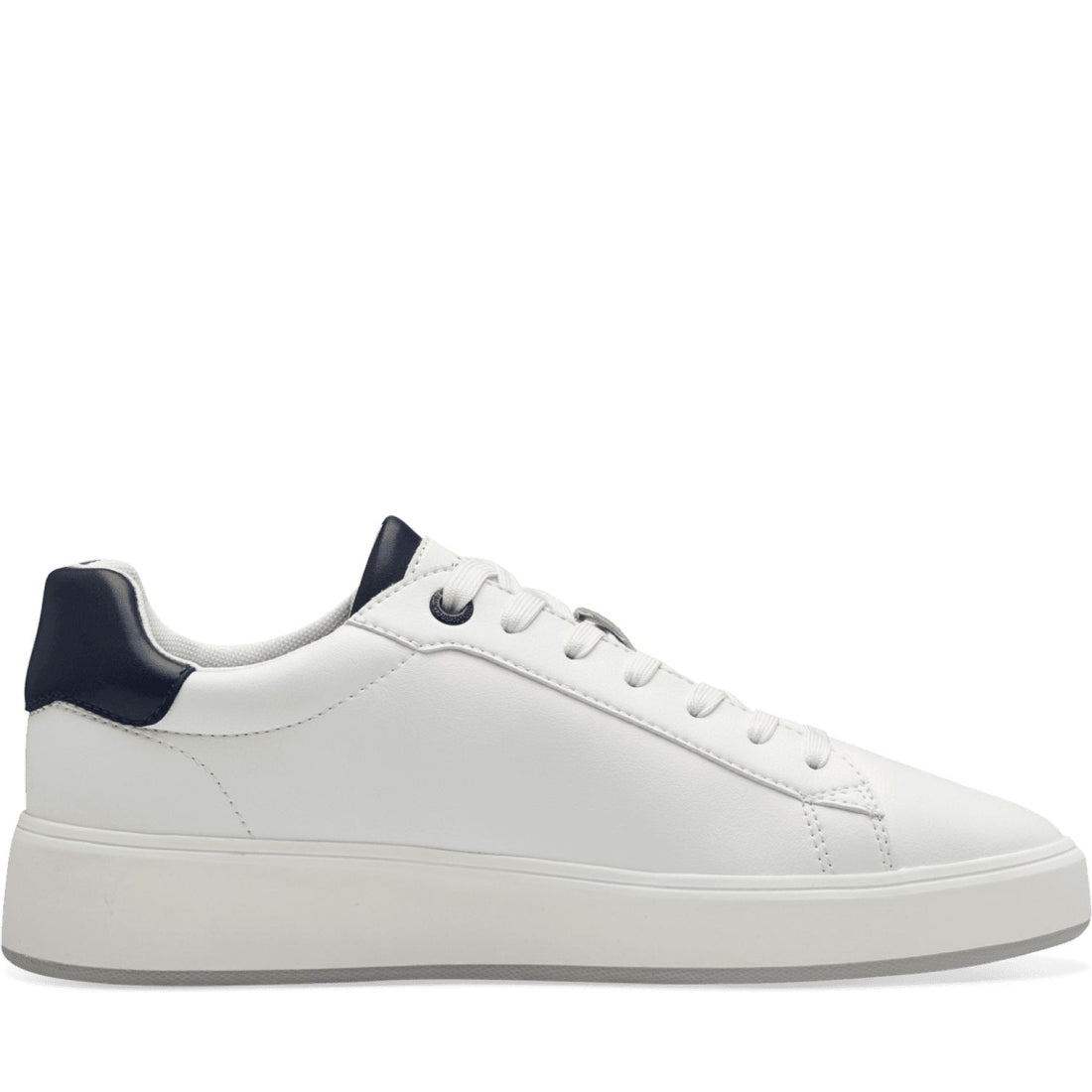 s.Oliver mens white leisure trainers | Vilbury London