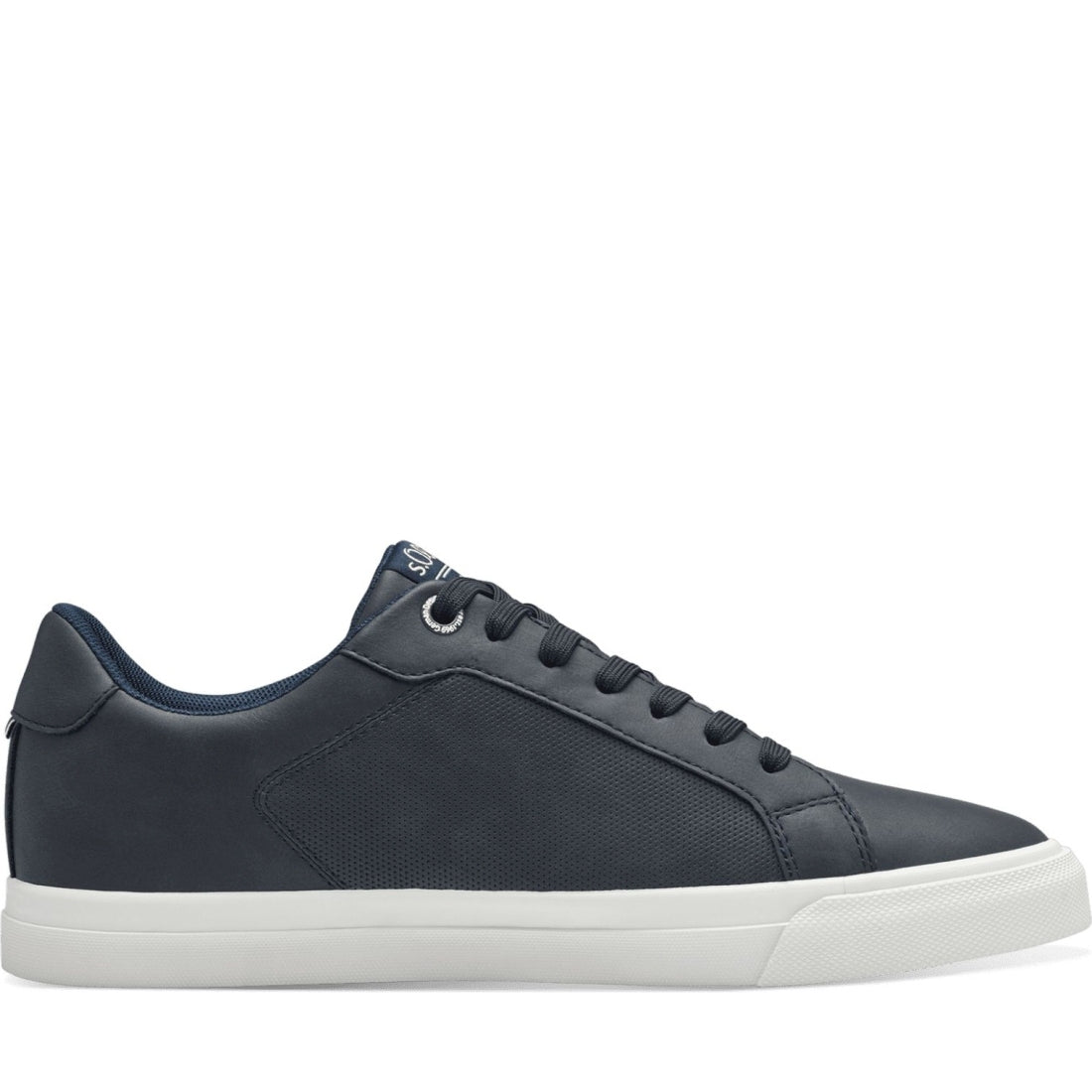 s.Oliver mens navy leisure trainers | Vilbury London