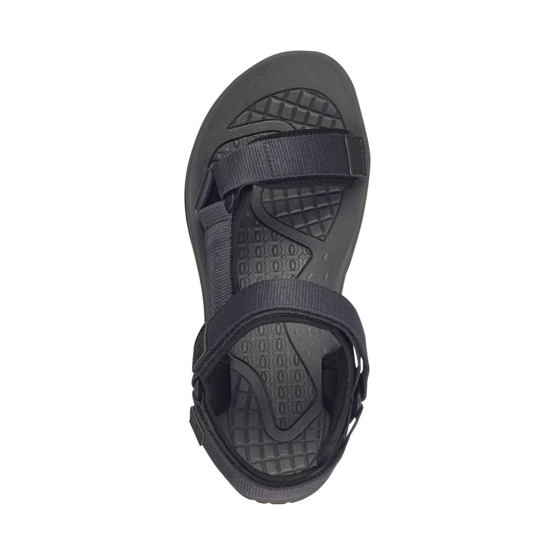 s.Oliver mens black navy casual open sandals | Vilbury London