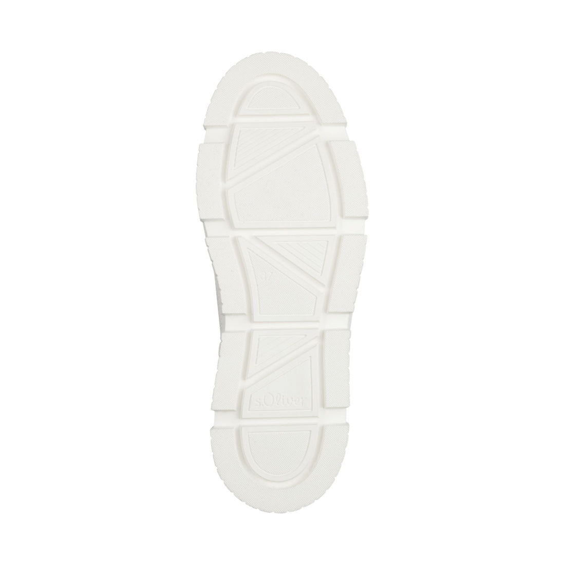 s.Oliver womens white leisure trainers | Vilbury London