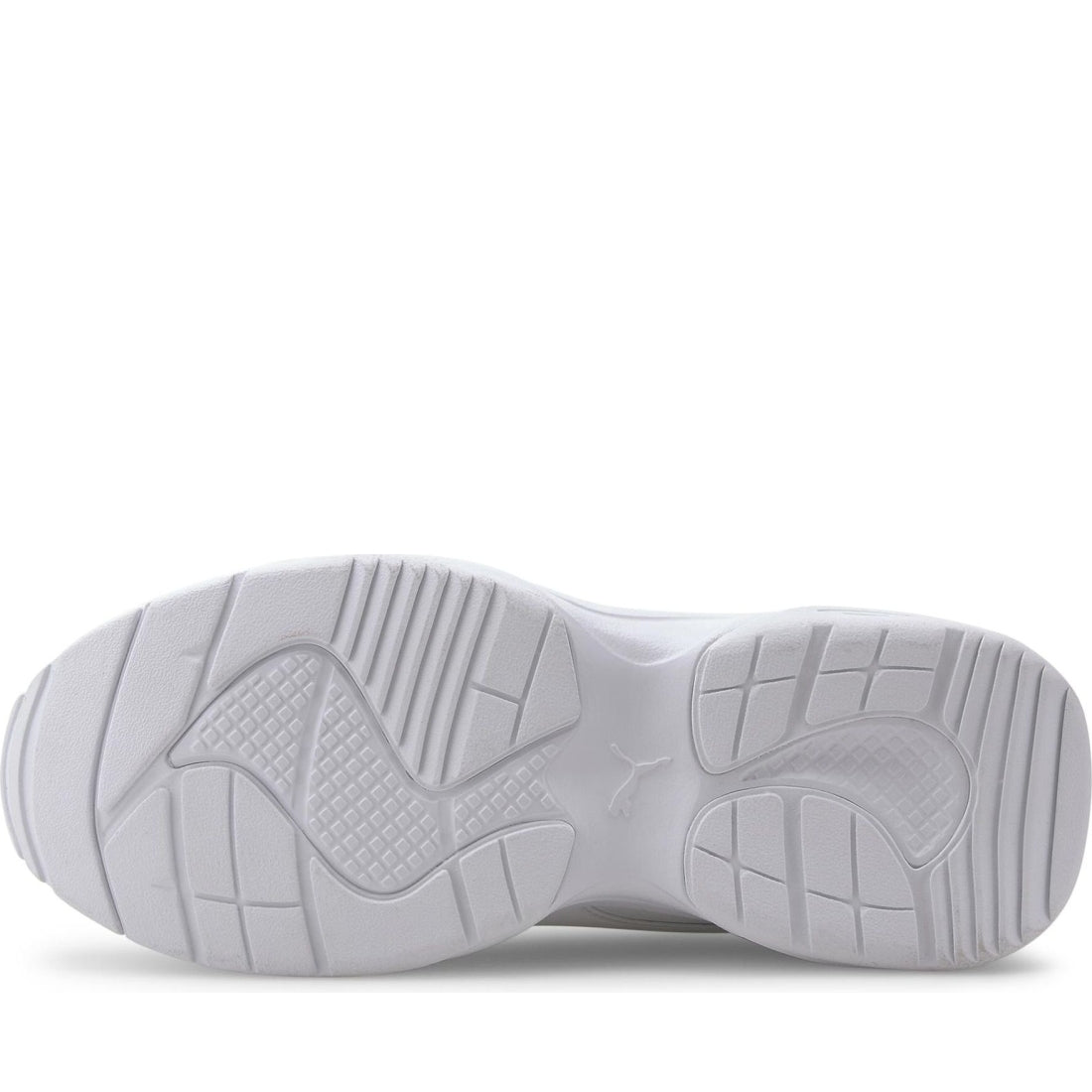 Puma womens white silver cilia leisure trainers | Vilbury London