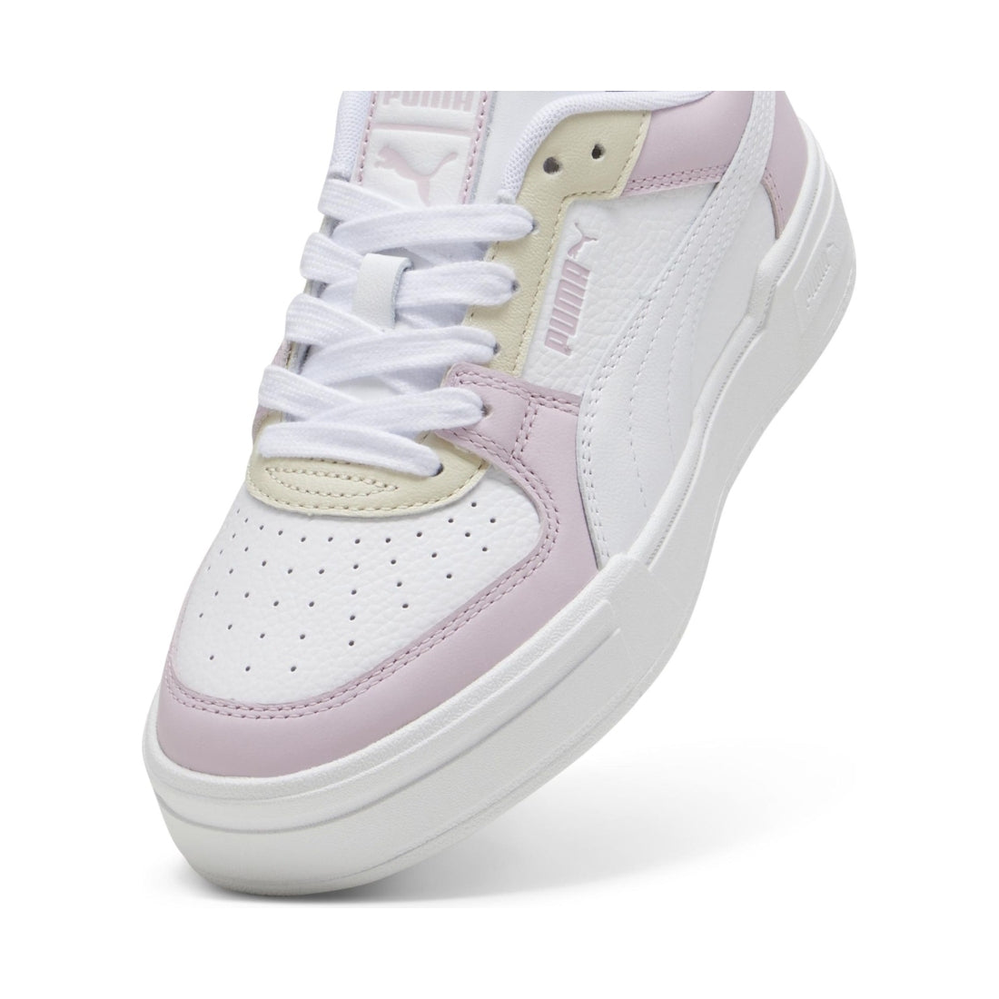 Puma unisex adults white grape alpine ca pro classic leisure trainers | Vilbury London