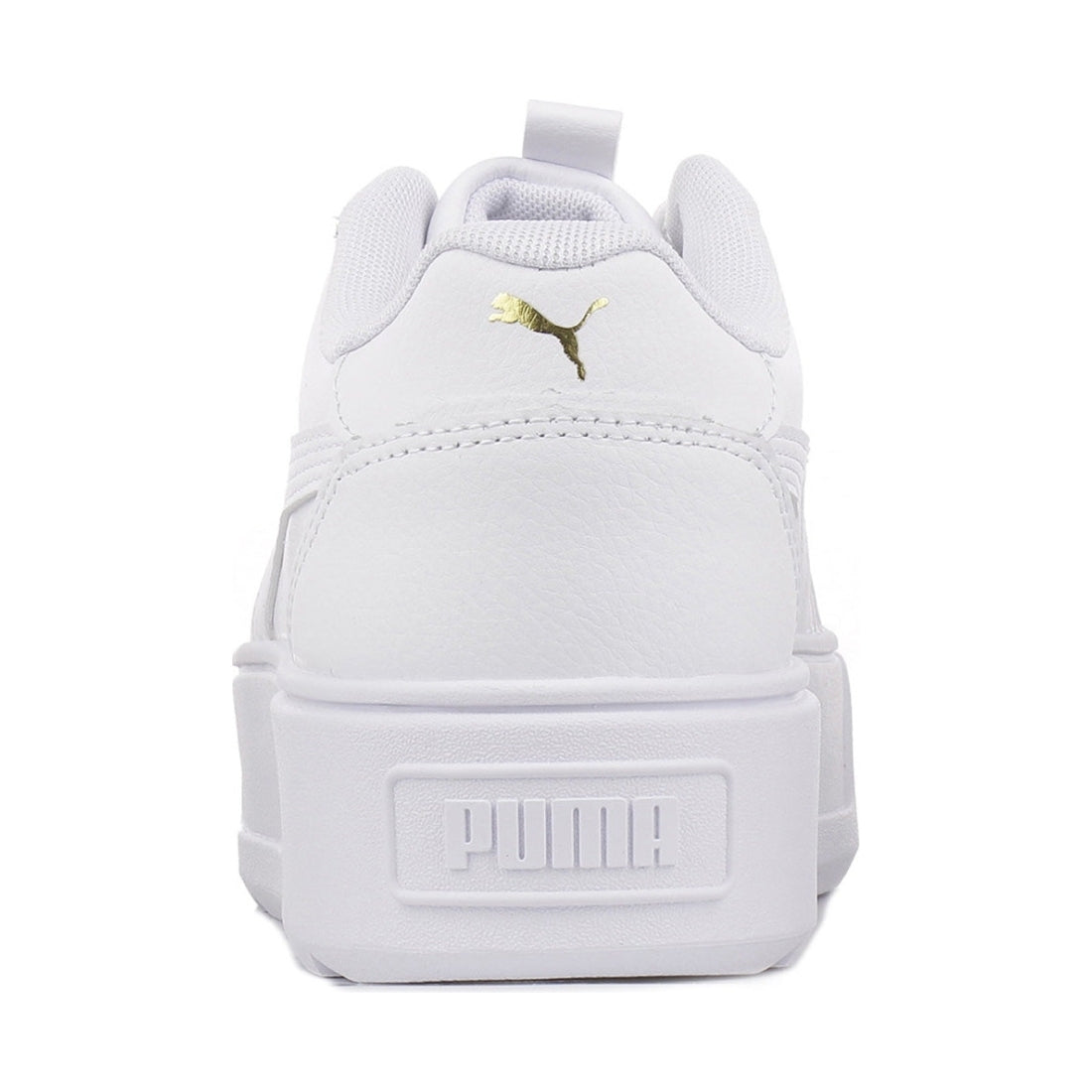 Puma womens white karmen rebelle leisure trainers | Vilbury London