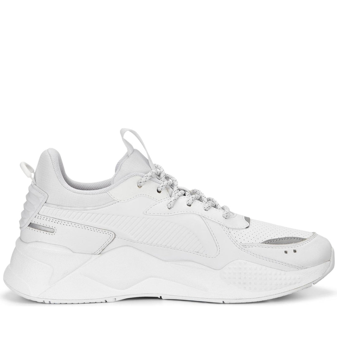 Puma unisex adults white rs-x leisure trainers | Vilbury London