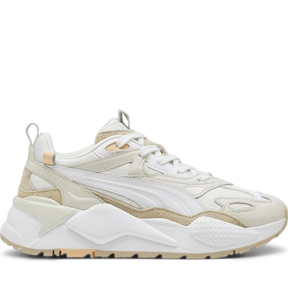 Puma womens vapor gray white rs-x efekt leisure trainers | Vilbury London