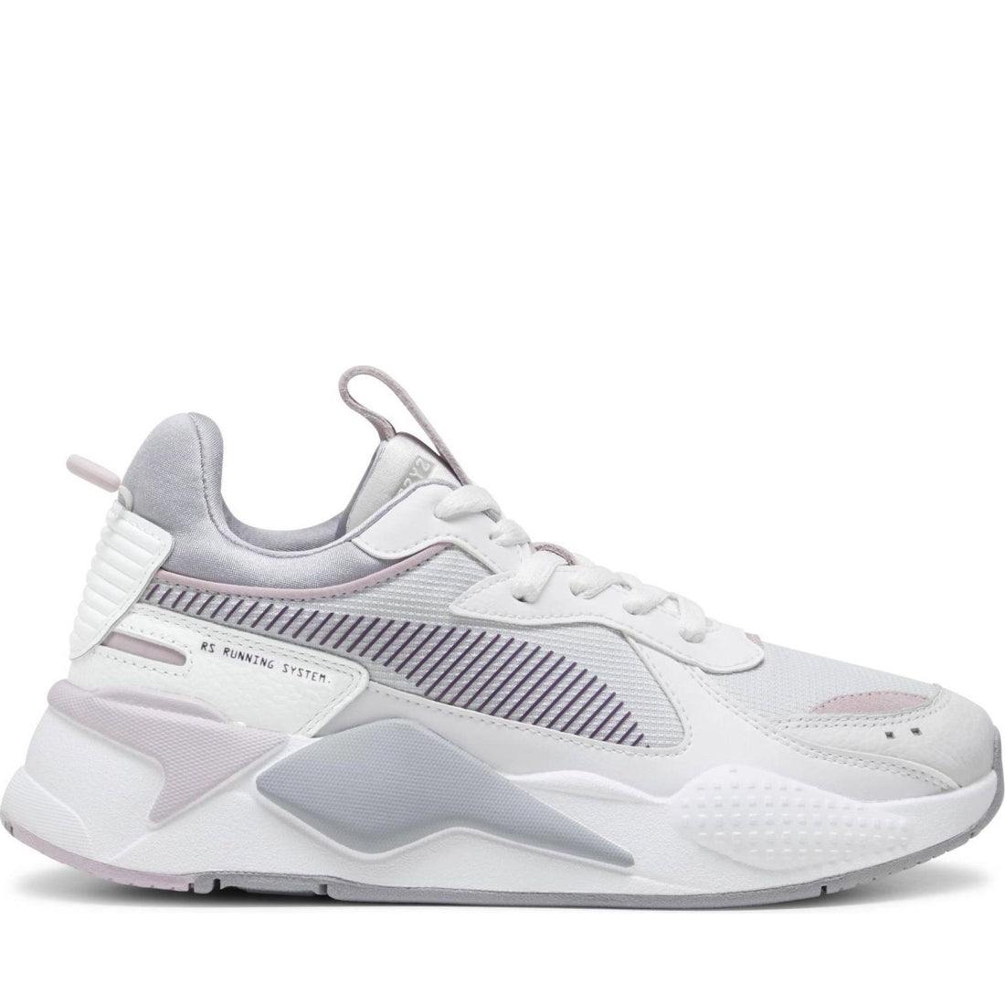 Puma womens dewdrop white rs-x leisure trainers | Vilbury London