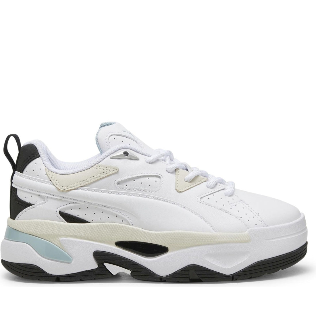 Puma womens white alpine snow blstr leisure trainers | Vilbury London