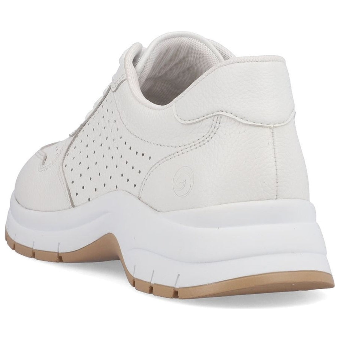 Remonte womens white leisure trainers | Vilbury London