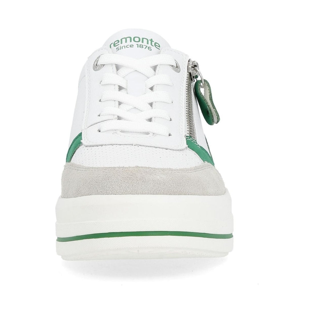 Remonte womens white leisure trainers | Vilbury London