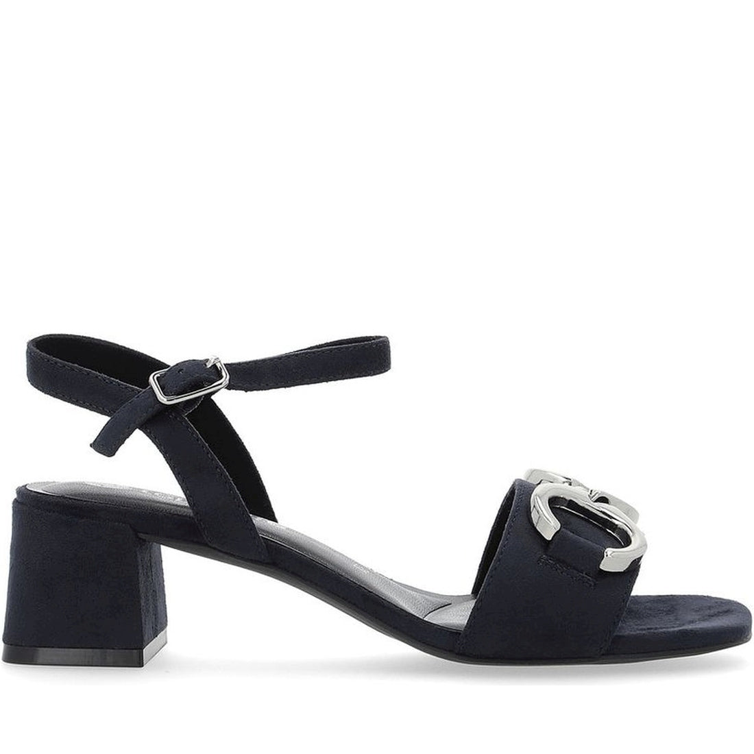 Remonte womens blue elegant open sandals | Vilbury London