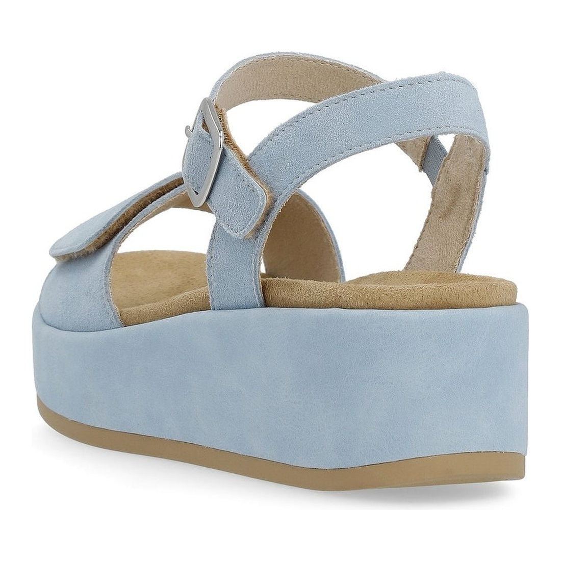 Remonte womens blue casual open sandals | Vilbury London