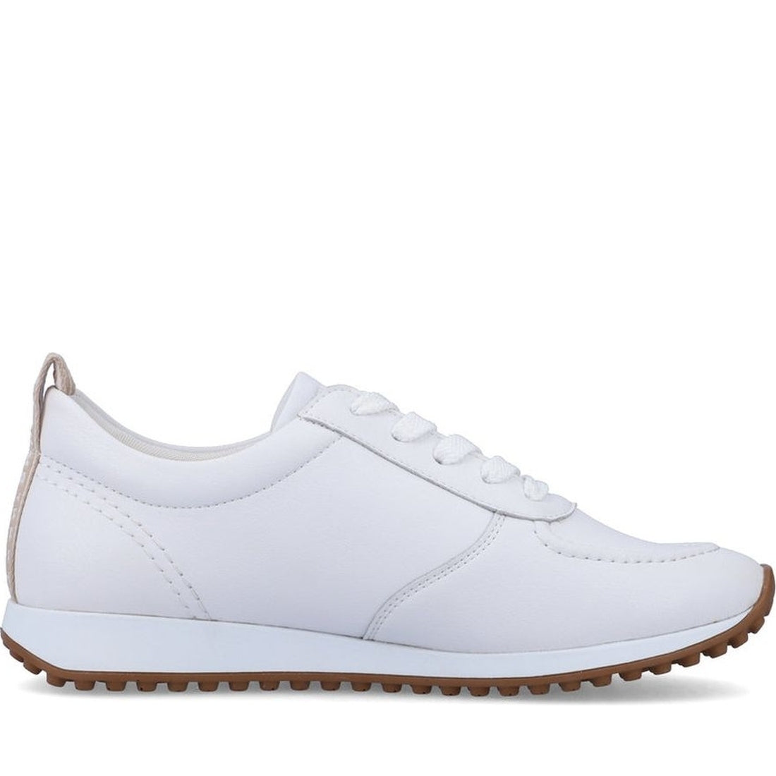 Remonte womens white leisure trainers | Vilbury London