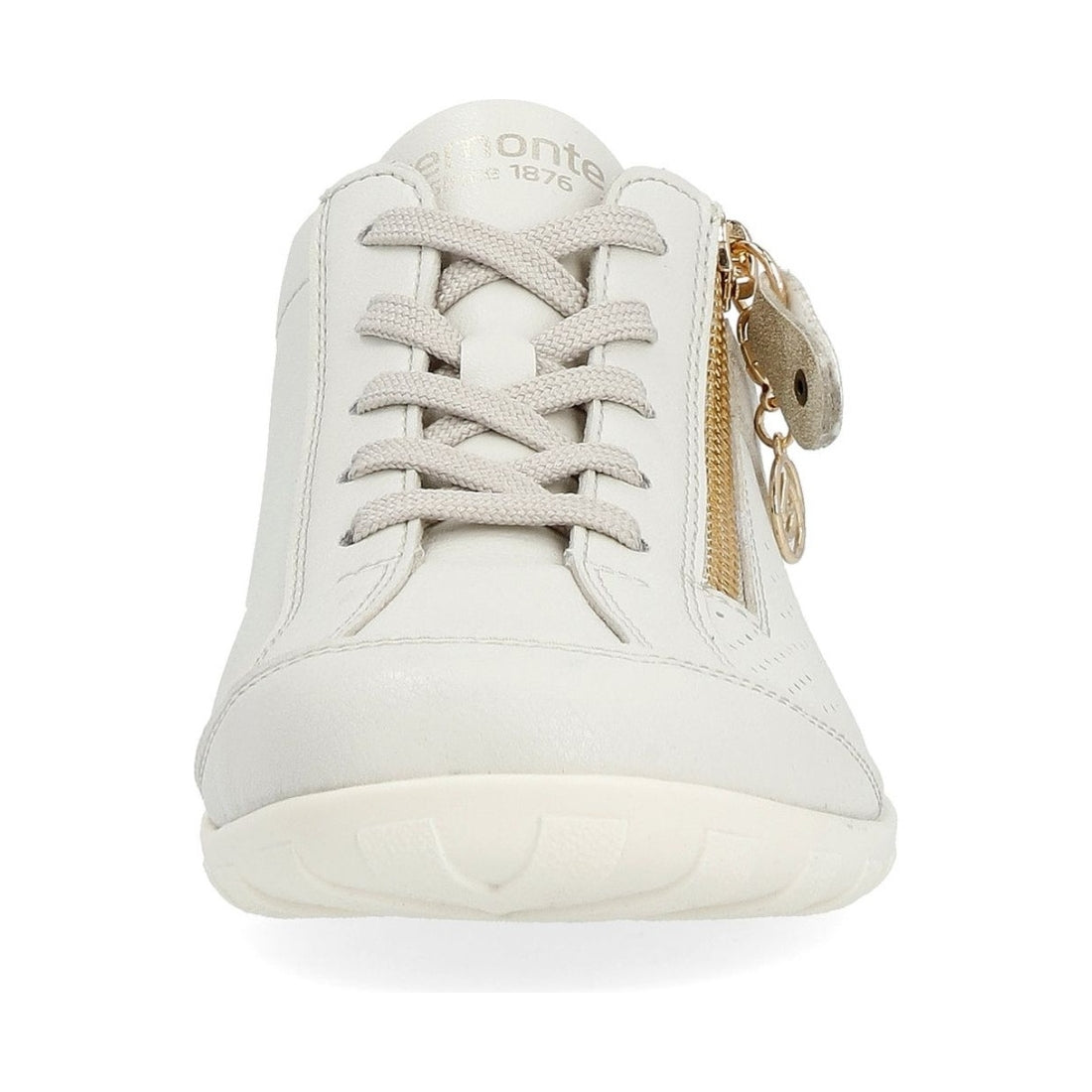 Remonte womens white leisure trainers | Vilbury London