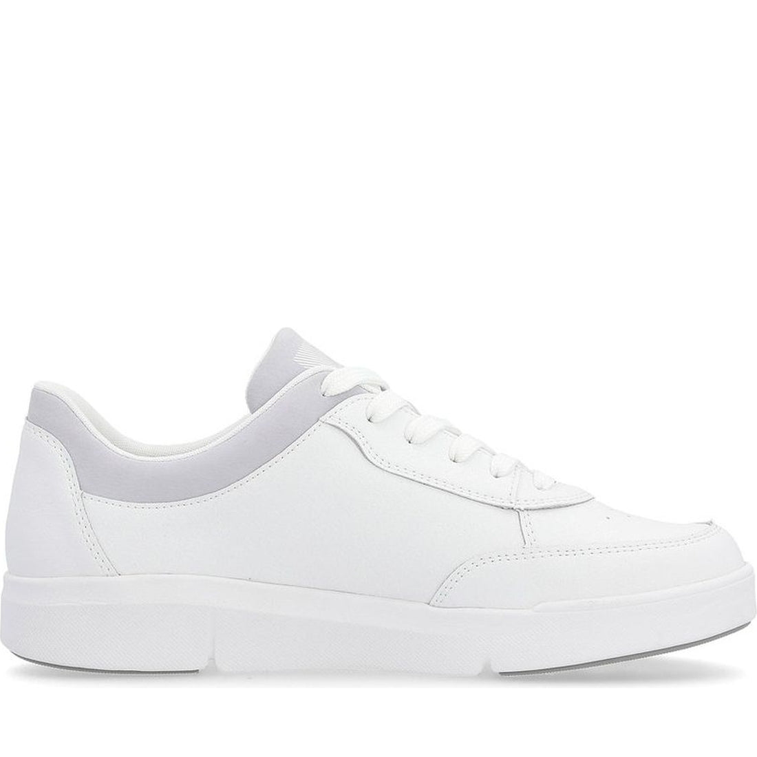 Rieker womens white leisure trainers | Vilbury London