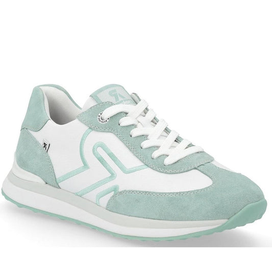 Rieker womens white leisure trainers | Vilbury London