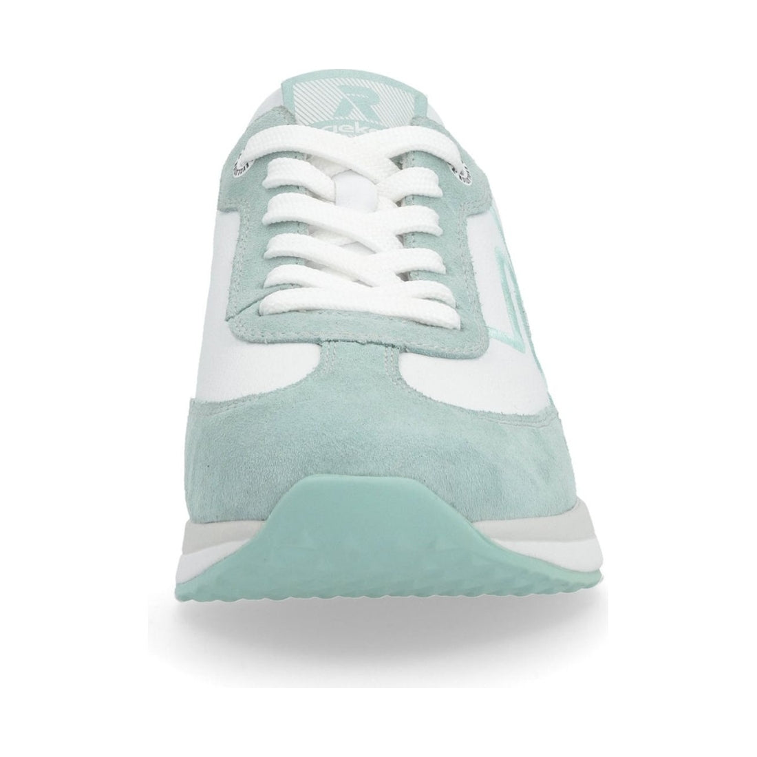 Rieker womens white leisure trainers | Vilbury London