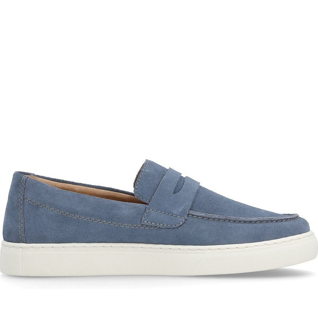 Rieker mens blue leisure trainers | Vilbury London