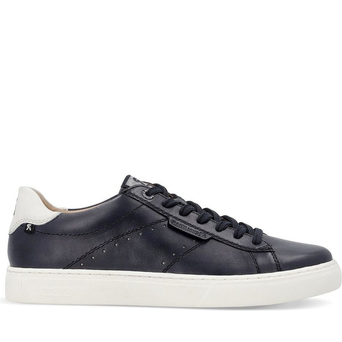 Rieker mens blue leisure trainers | Vilbury London