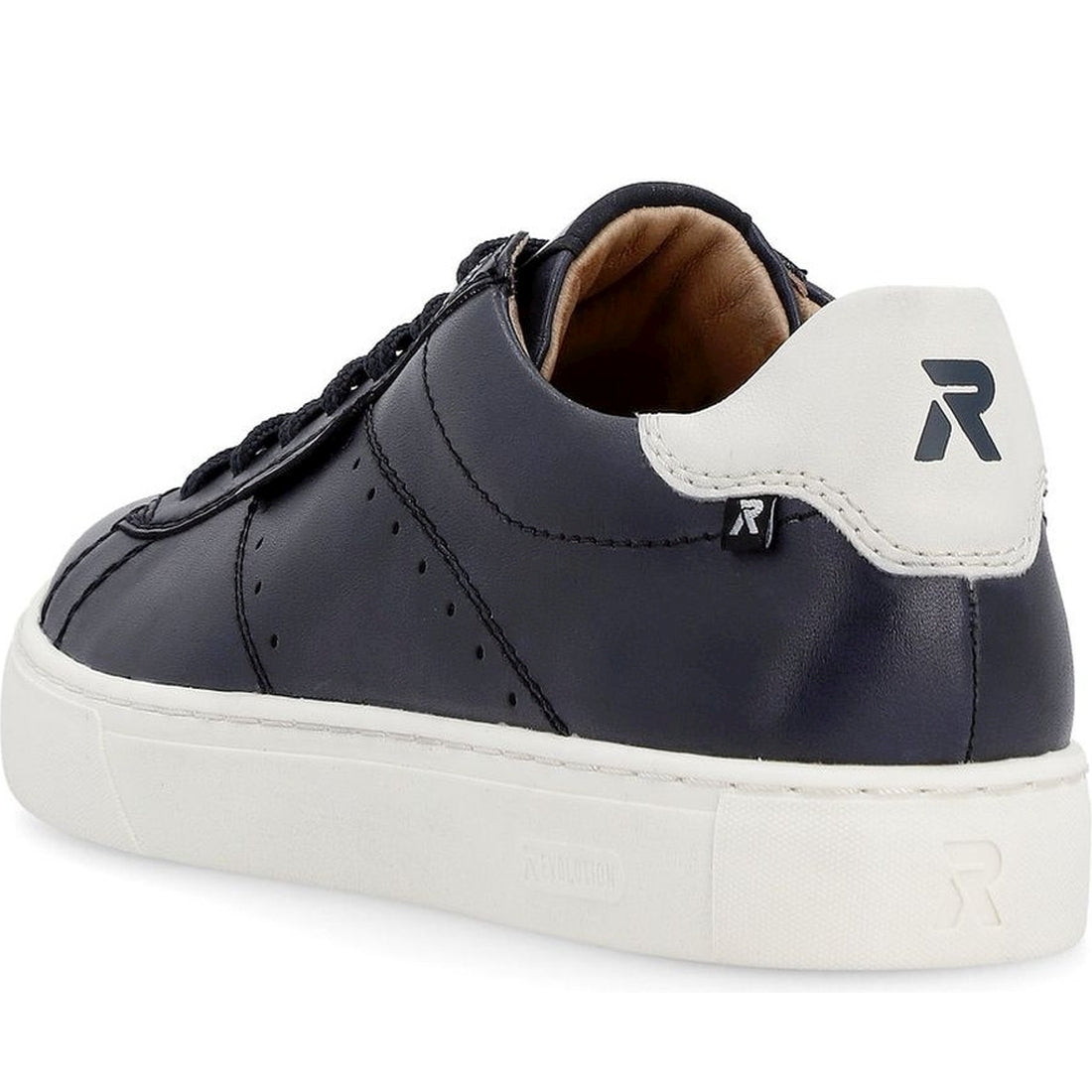 Rieker mens blue leisure trainers | Vilbury London