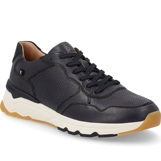 Rieker mens blue leisure trainers | Vilbury London