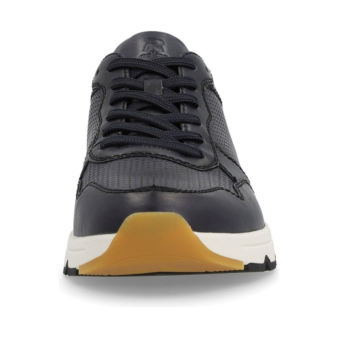 Rieker mens blue leisure trainers | Vilbury London