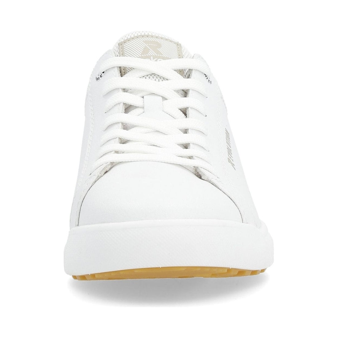 Rieker mens white leisure trainers | Vilbury London