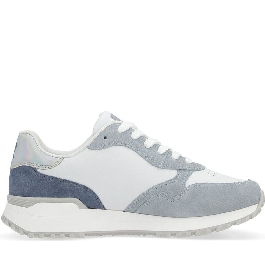 Rieker womens white leisure trainers | Vilbury London