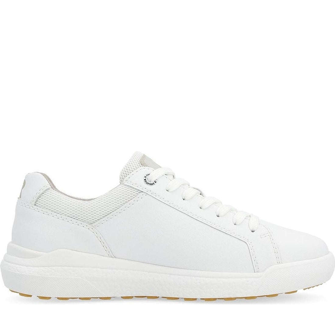 Rieker womens white leisure trainers | Vilbury London