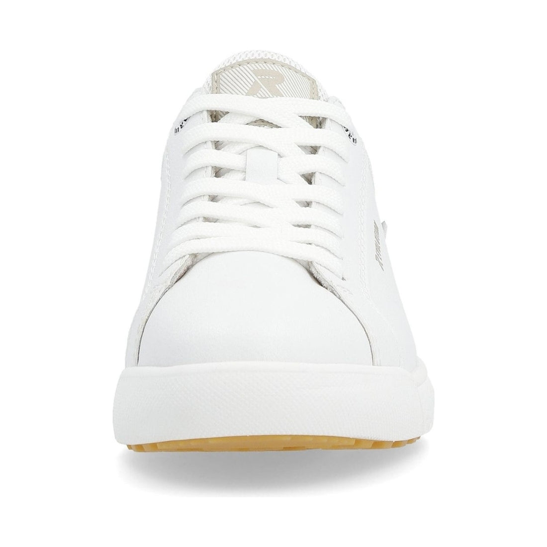 Rieker womens white leisure trainers | Vilbury London