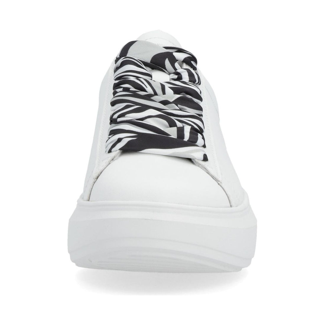 Rieker womens white leisure trainers | Vilbury London