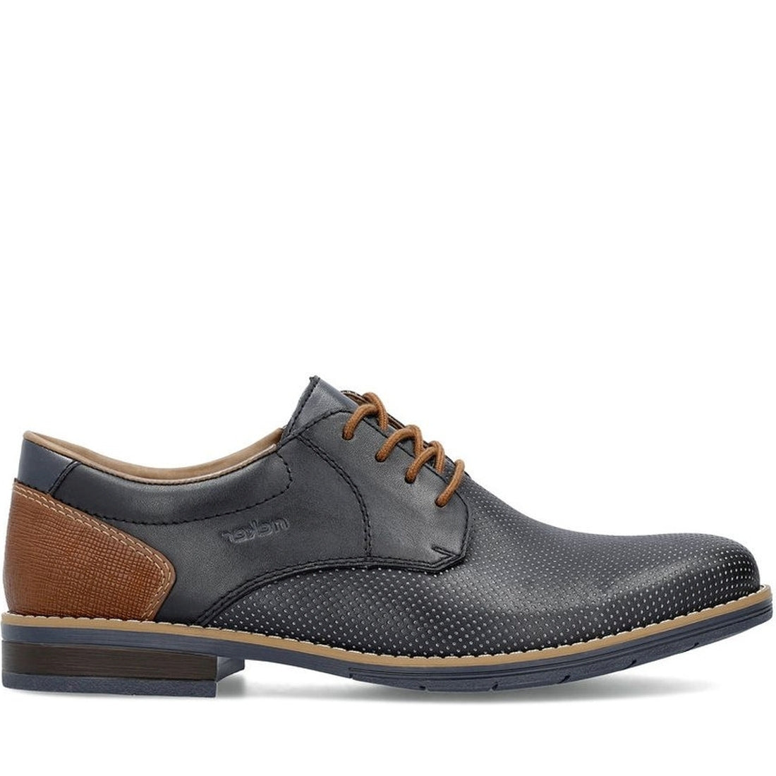 Rieker mens blue classic closed formal | Vilbury London