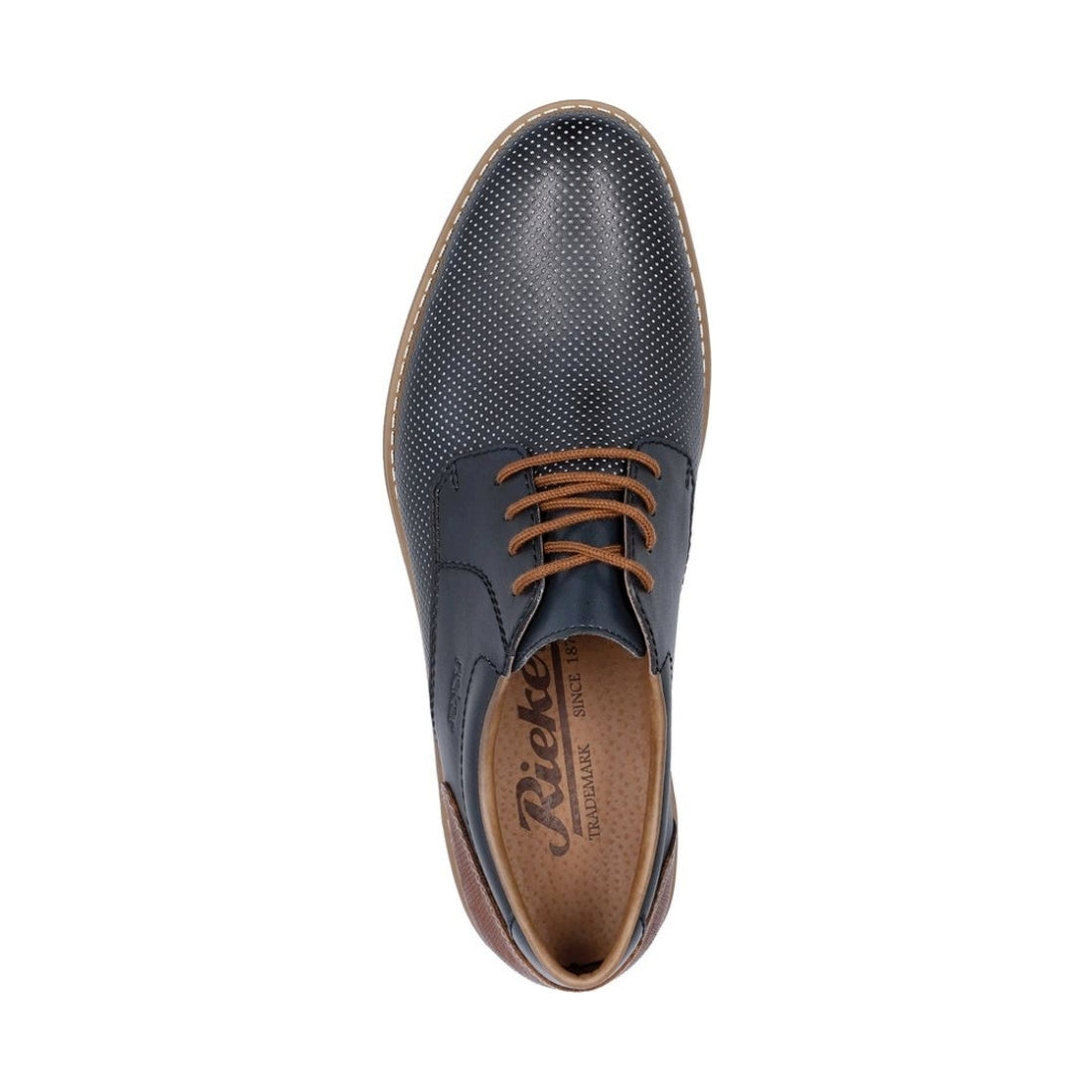 Rieker mens blue classic closed formal | Vilbury London